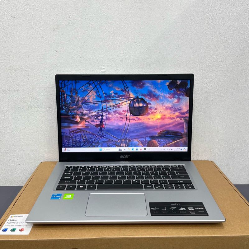 acer aspire 5 intel core i3-1115g4 ram 8/512 ssd nvida mx350