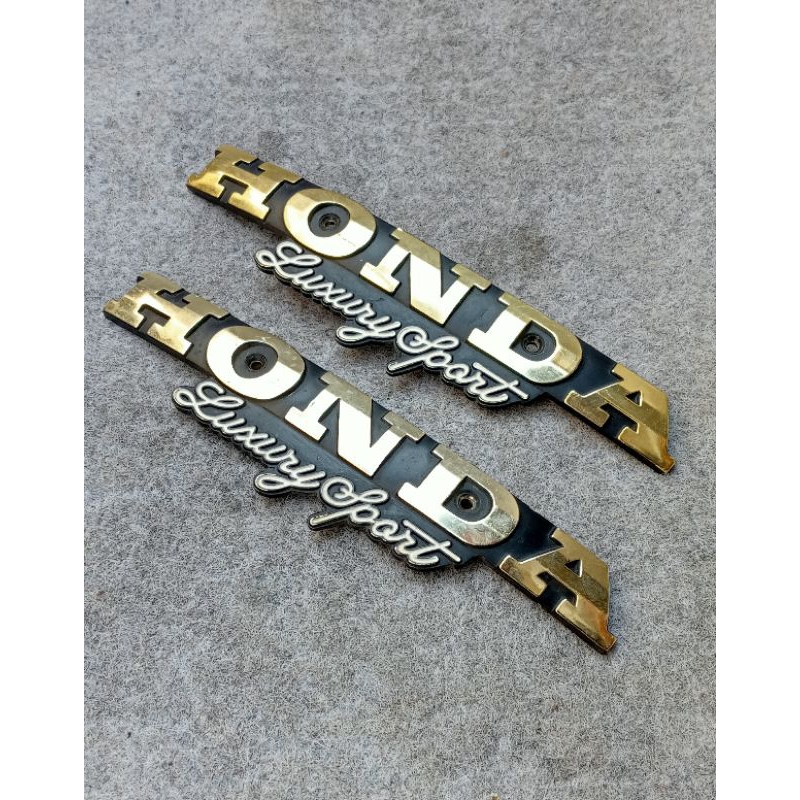 Emblem tangki Honda gl max Honda gl pro ori