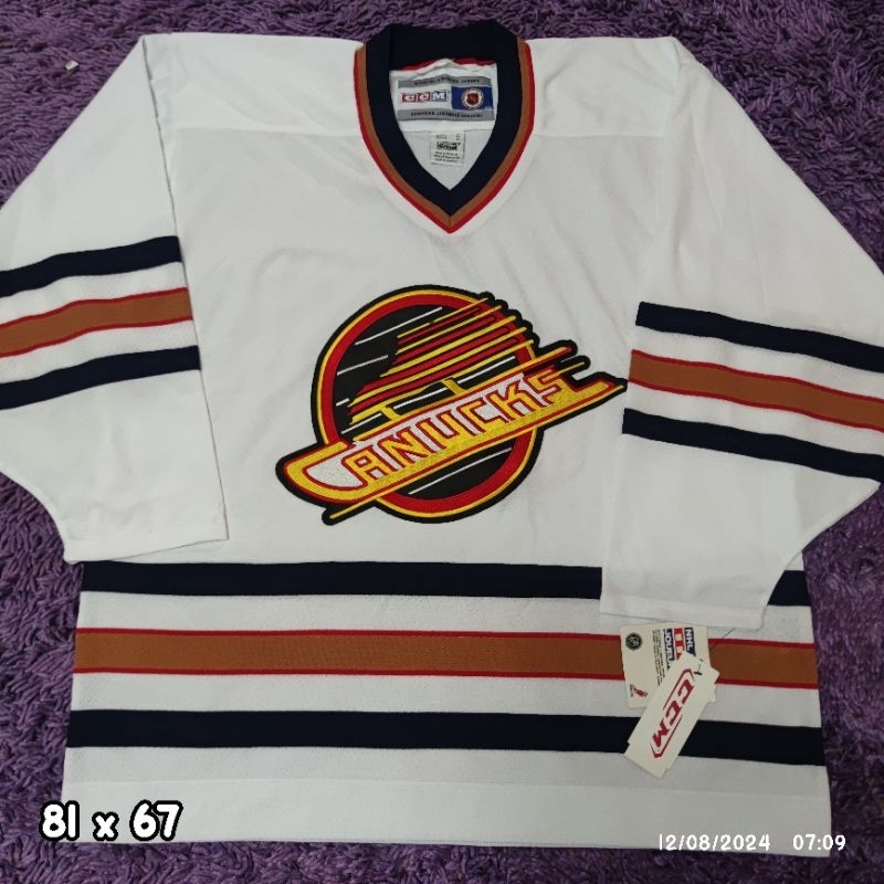 JERSEY HOCKEY CCM VINTAGE VANCOUVER CANUCKS ORIGINAL