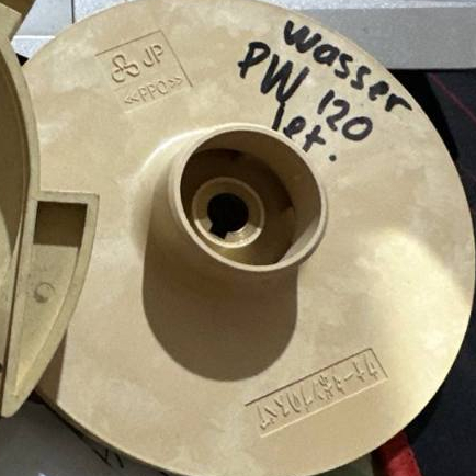 Impeller WASSER PW 120 JET impeller WASSER PW 120 JET spare part wasser pw 120 jet