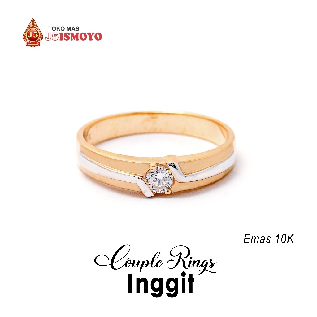 Cincin Emas Inggit (Bisa buat wedding) J5 Ismoyo