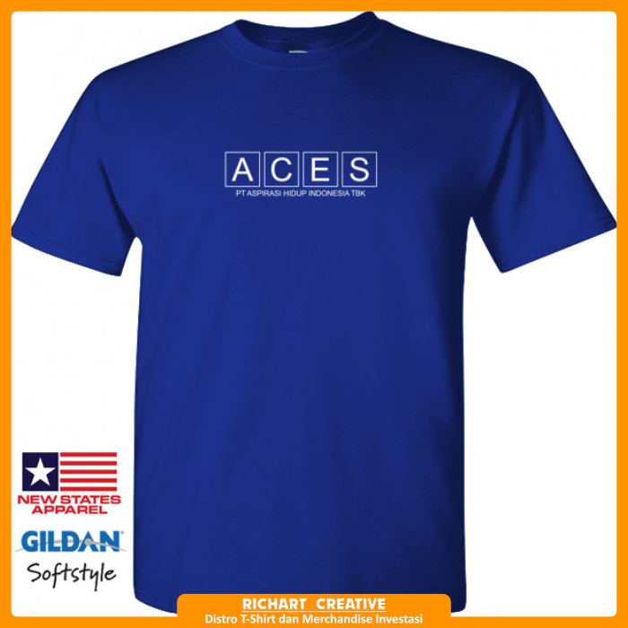 Kaos Emiten ACES PT Aspirasi Hidup Indonesia  Tbk v1 ACE HARDWARE