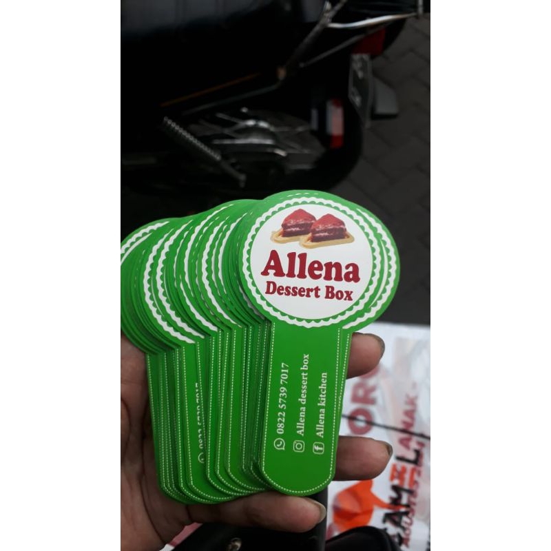 

stiker label, label makanan, label minuman, stiker bontak
