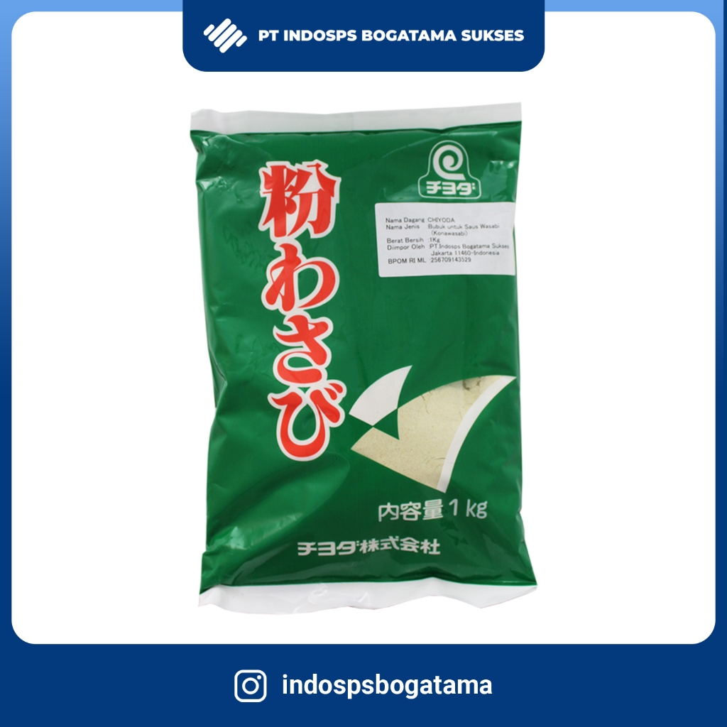 

Chiyoda Kona Wasabi 1Kg | Wasabi Bubuk | Wasabi Powder