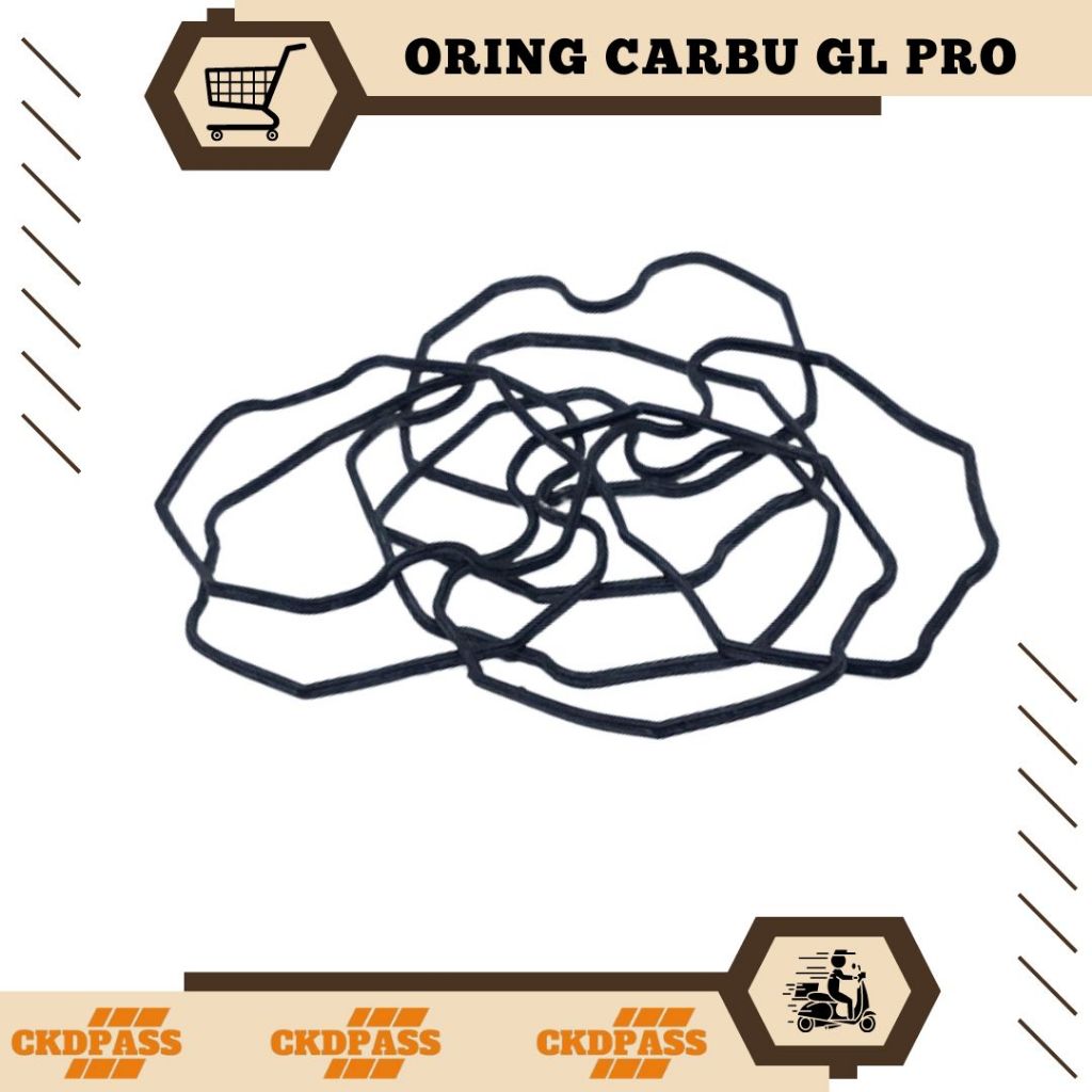 ORING CARBU GL PRO CKD PASS || O RING O-RING KARET SEAL MANGKOK KARBURATOR CARBURATOR HONDA GL PRO