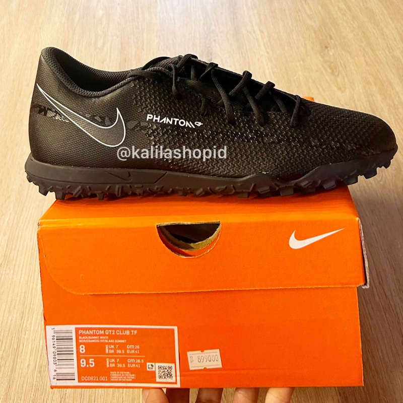 Hot Product Sepatu Futsal Nike Phantom Gt2 Club Tf Dc0821 001 Ori (Ready Stock)