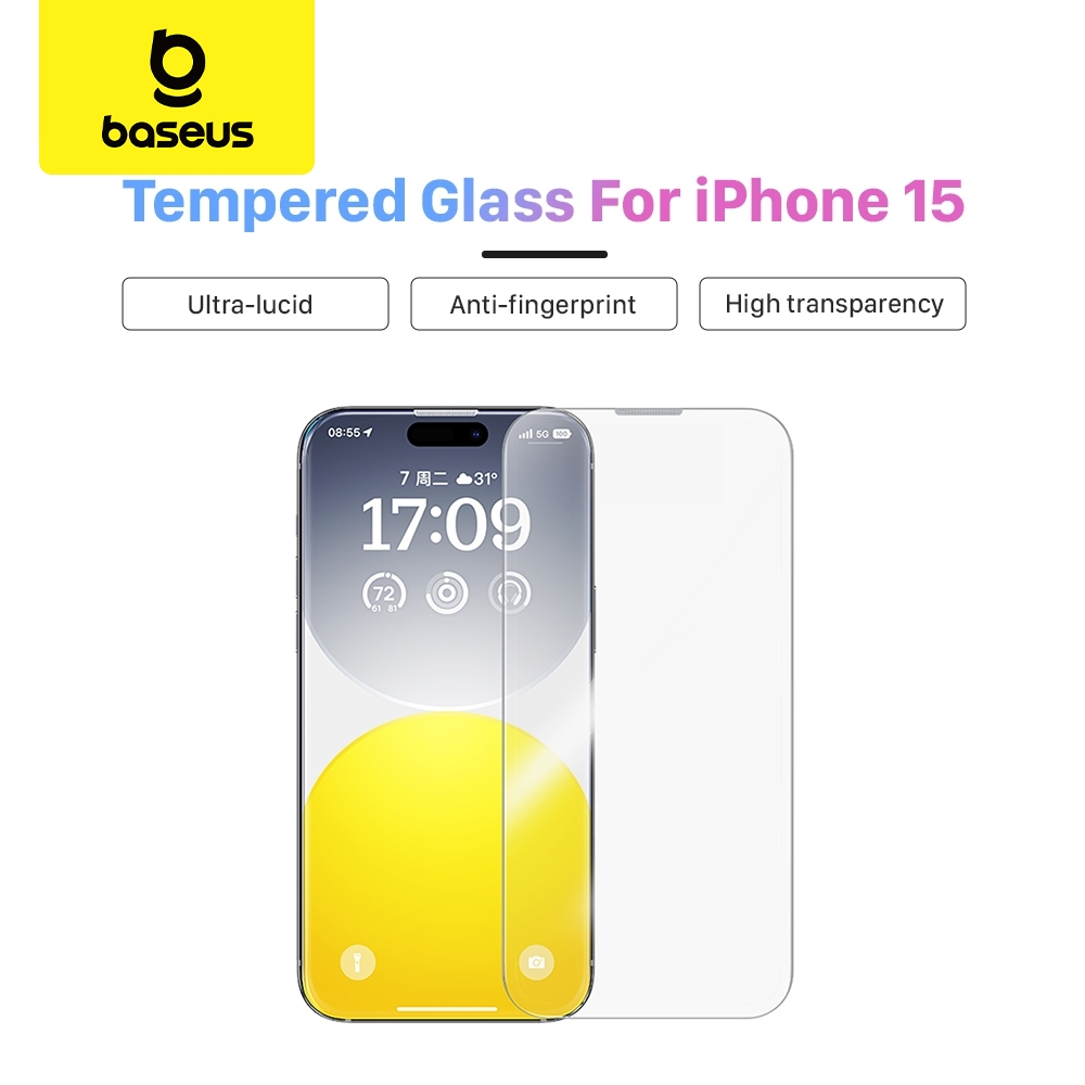 Baseus Tempered Glass Diamond Series Full Screen Protector Anti Gores Anti Fingerprint untuk Iphone 