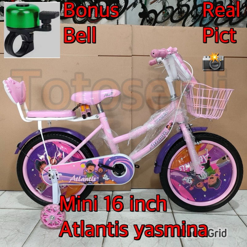 sepeda anak mini 16 inch ATLANTIS YASMINA new / mini 16 inch