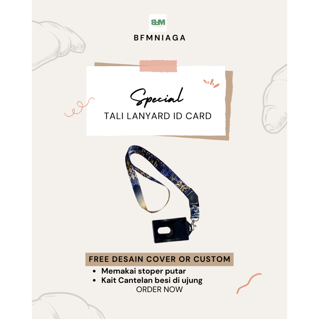 

tali lanyard id card