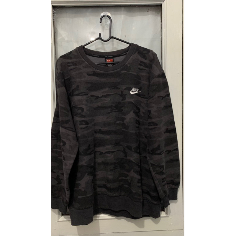 crewneck nike camo second preloved