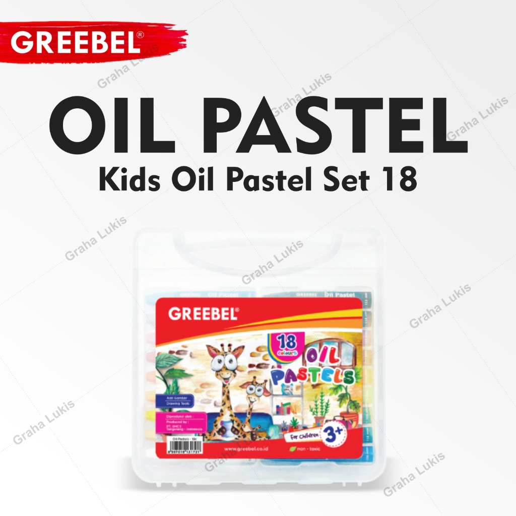 

GREEBEL Oil Pastel / Krayon Set 18