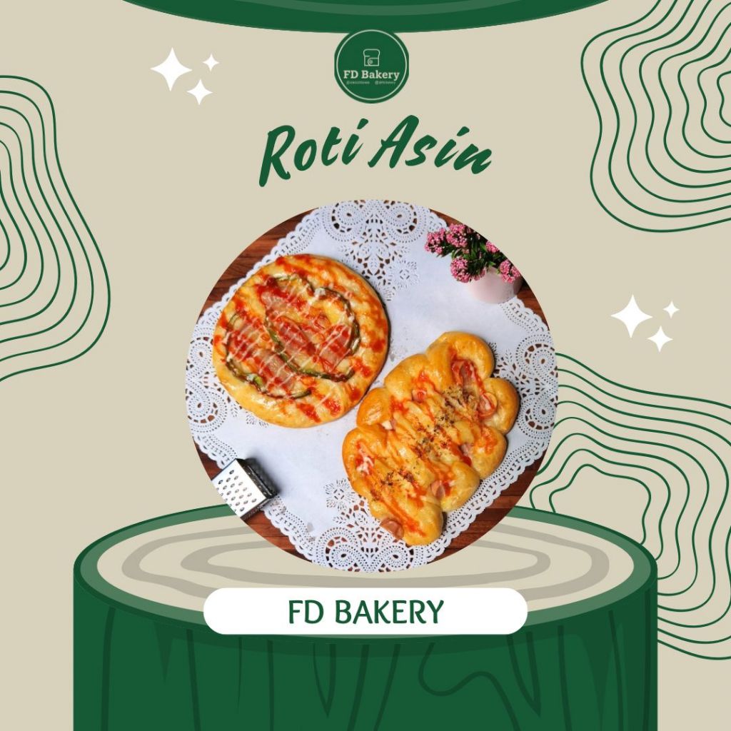 

ROTI VARIAN ASIN FD BAKERY