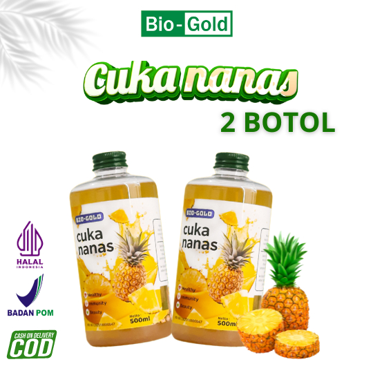

Paket Hemat Bio-Gold 2 Botol Cuka Nanas Organik 500ml – Solusi Alami Menurunkan Lonjakan Gula Darah