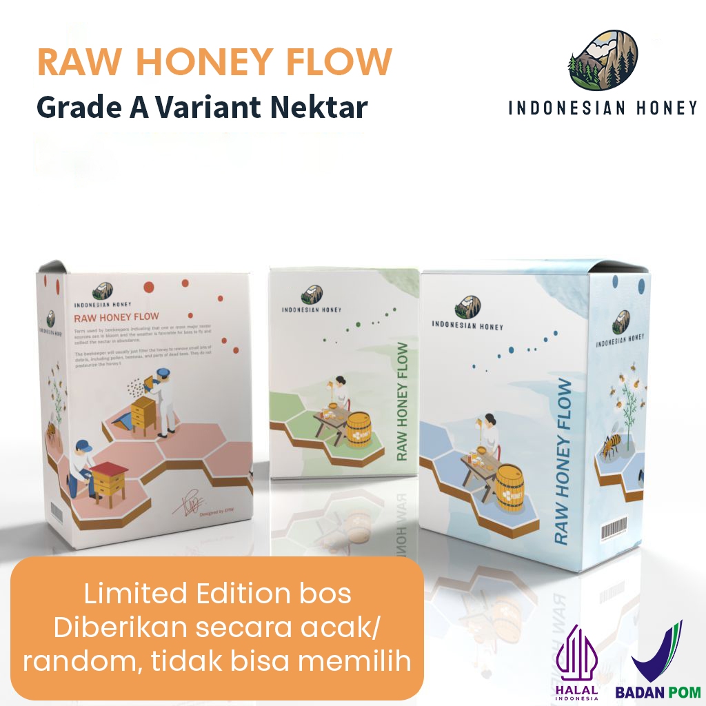 

Indonesian Honey Madu Flow Varian Nektar