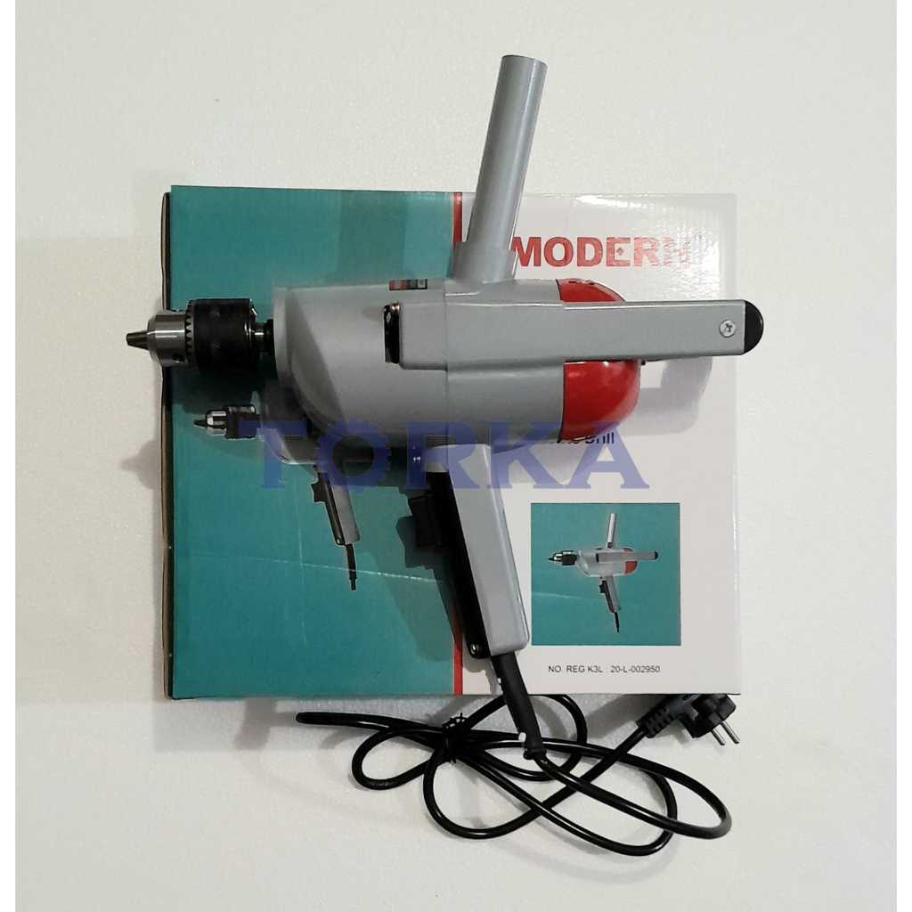 Mesin Bor Listrik Body Besi MODERN JIZ13 Bor Bodi Besi 13mm