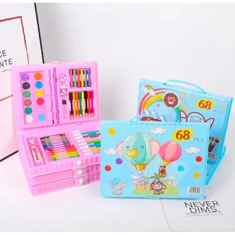 

68/86/150/ PCS - ART CRAYON SET PENSIL WARNA LUKIS MENGGAMBAR PASTEL ANAK FULL SET | ALAT MAINAN EDUKASI BELAJAR ANAK