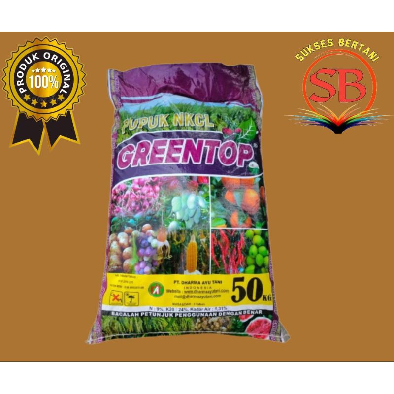 PUPUK KCL GREENTOP - 50 KG