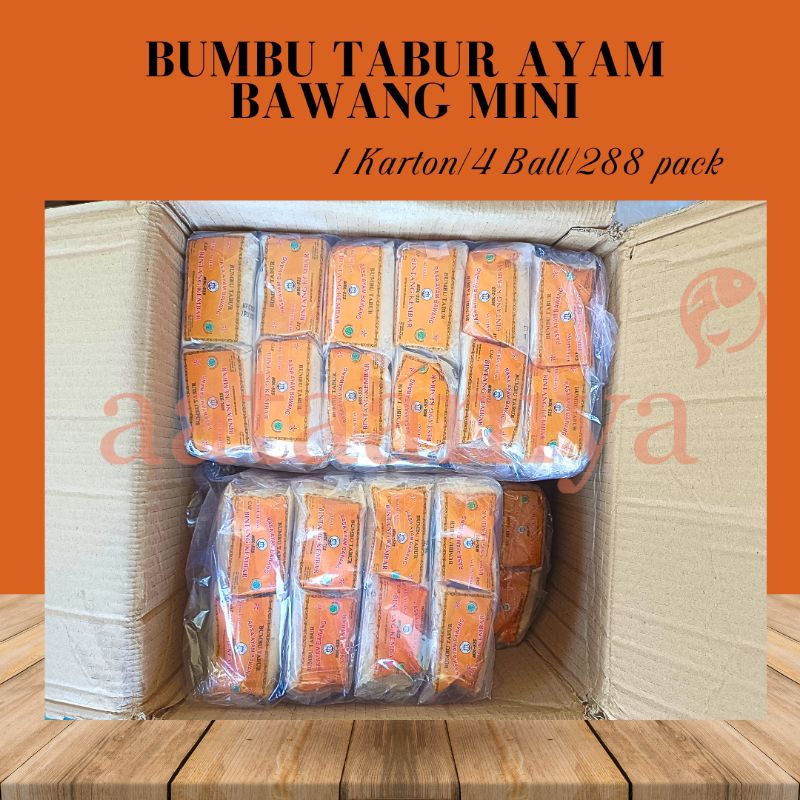 

BUMBU TABUR AYAM BAWANG MINI (1 KARTON)