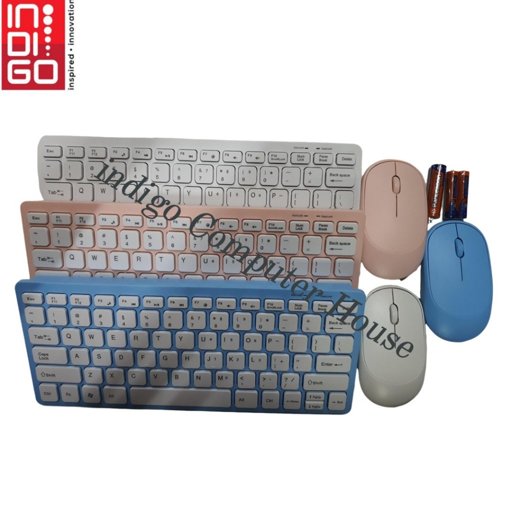 PAKET KEYBOARD WIRELESS + MOUSE WIRELESS COMBO SET GKM901 / Keyboard mouse wireless 901