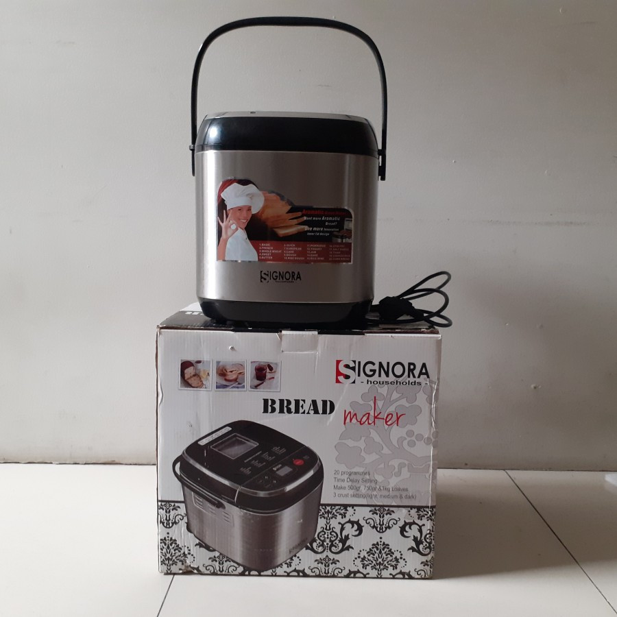 Signora Bread maker Alat/mesin pembuat roti tawar