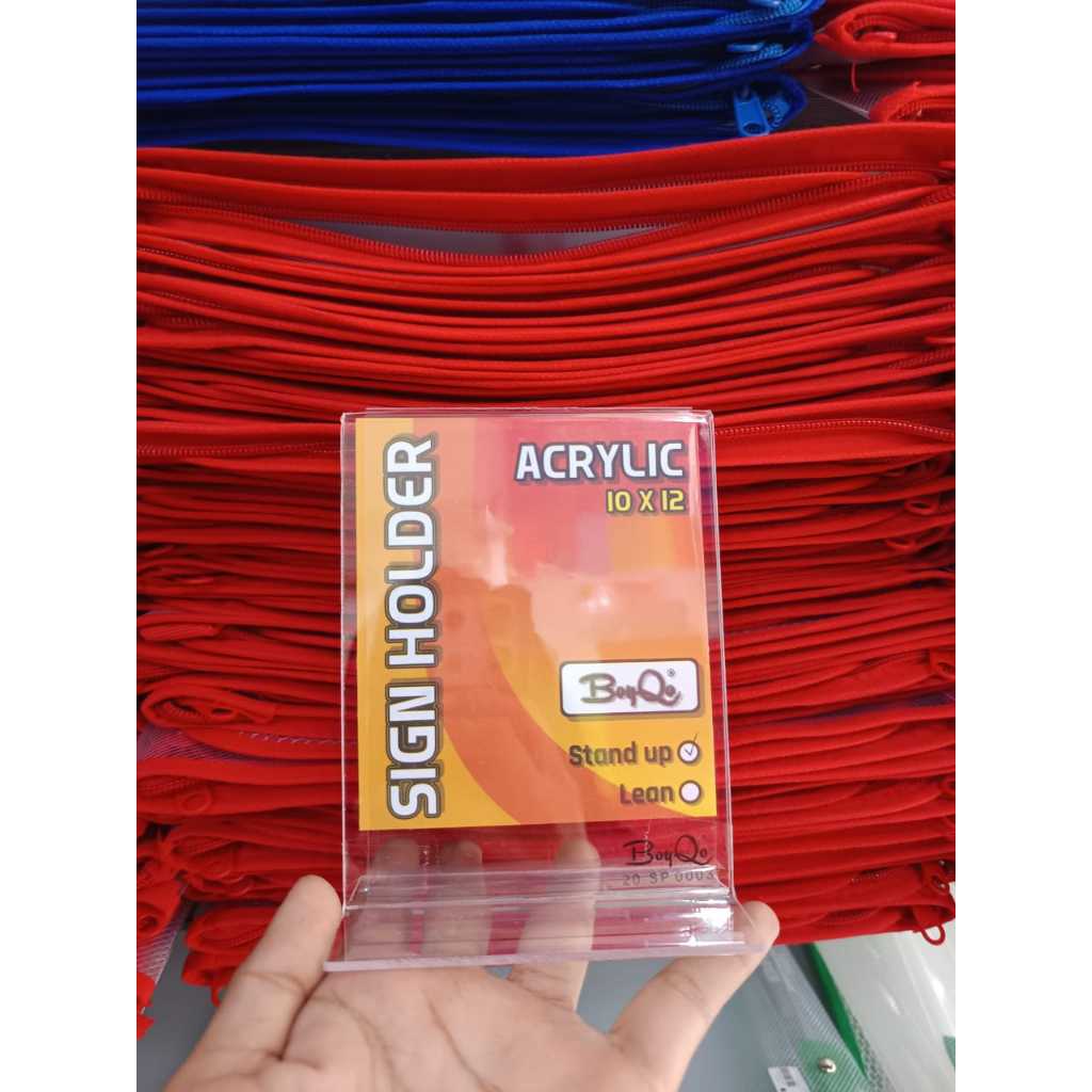 

Acrylic Sign Holder 10X12