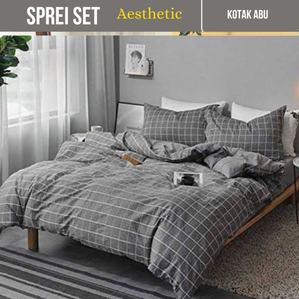 RUMAHRAMA SPREI SET / SPREI MOTIF - POLOS 90X200X20