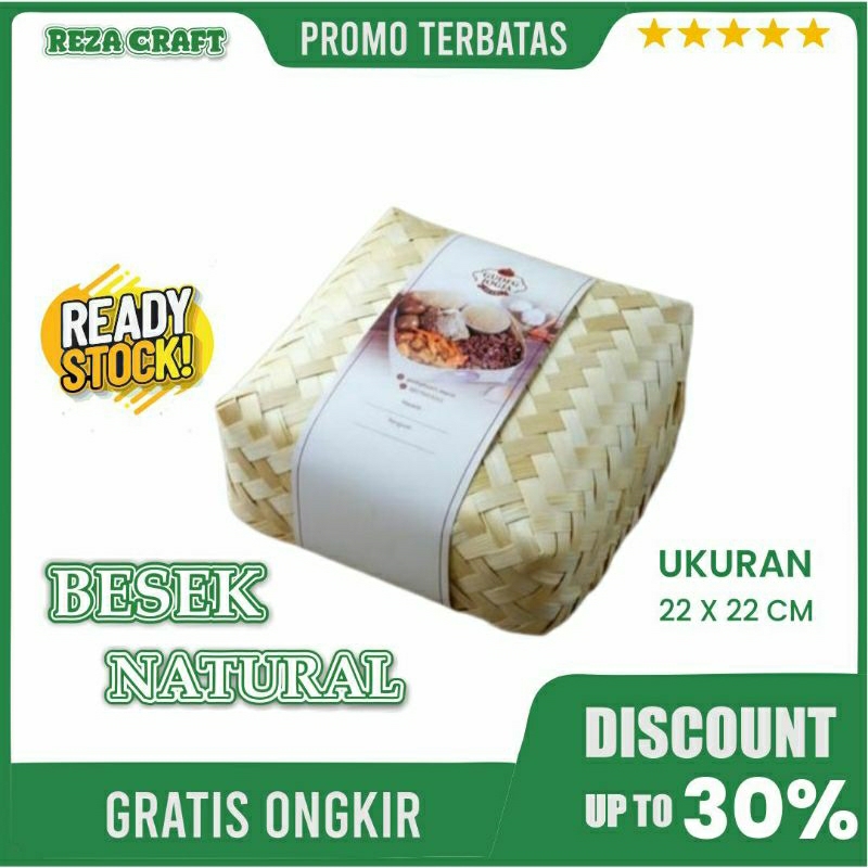 Grosir Besek Bambu 22x22 Box Catering dan Hampers |HAMPERS GIFT BOX |HAMPERS LEBARAN