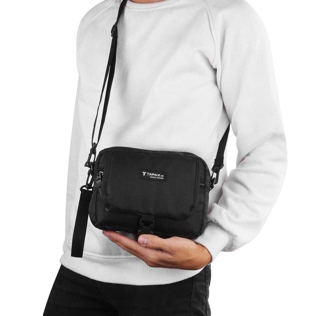 Tas Selempang Slingbag Pouch Tapax / Tas Selempang HandBag Slingbag Tapax Tebal / Tas Selempang Pria