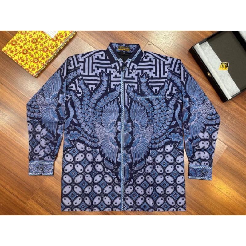 KEMEJA BATIK SMOCK SEMIJAS KATUN TULIS SOLO FURING JAS PREMIUM THAMRINCITY @batik_berkah_store