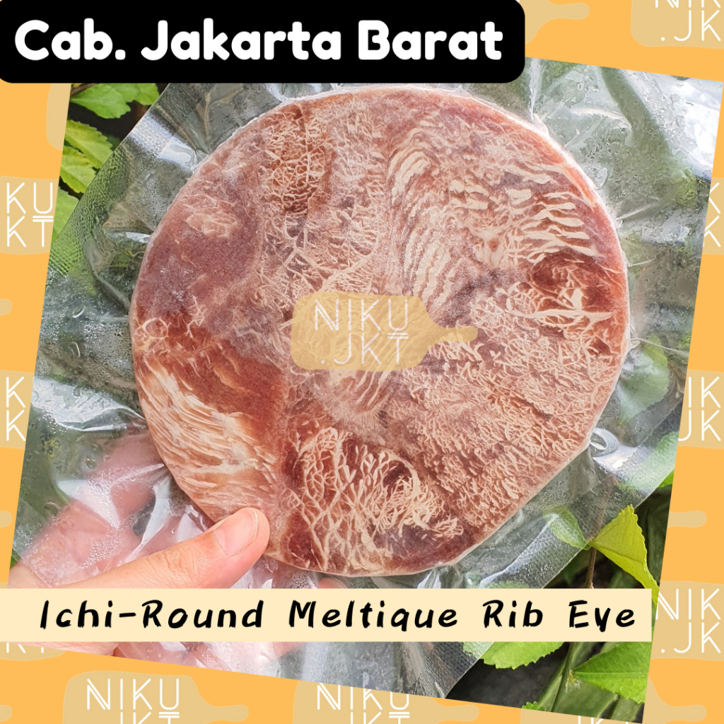 

Daging Sapi Beef Steak HALAL AUS Meltique Rib Eye / Cube Roll Steak - 200gr