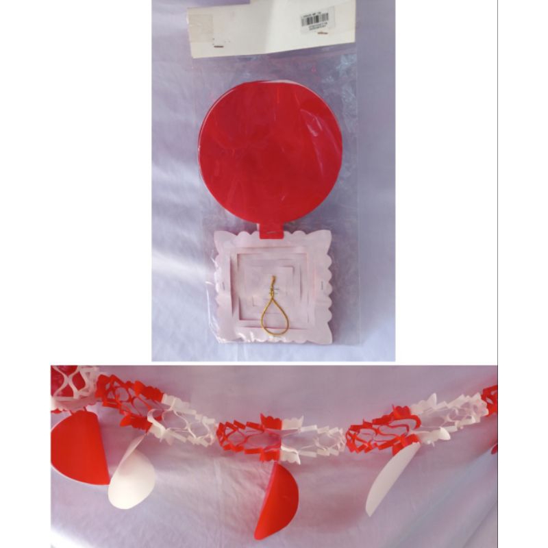 garland tarik bendera merah putih