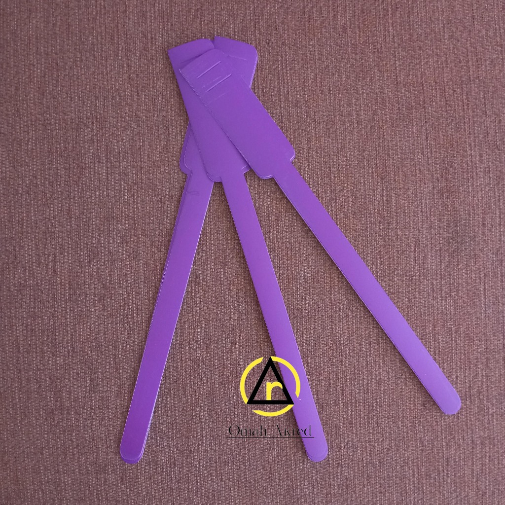 Gelang Pasien Polos - Gelang Identitas Pasien - Gelang Pasien Ungu