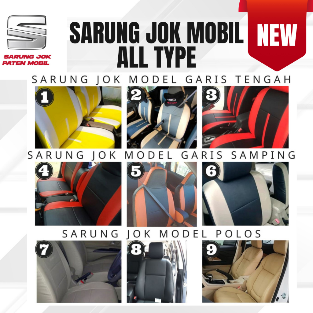 SARUNG JOK MOBIL HILUX/TRITON SINGEL & DOUBLE CABIN CAR