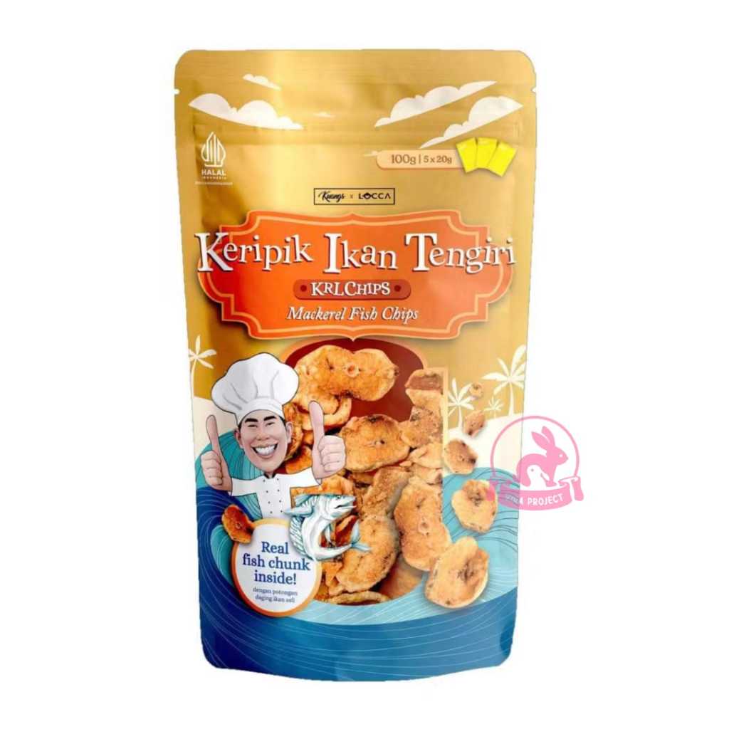 

KUANGS KERIPIK IKAN TENGGIRI KRL CHIPS 100G