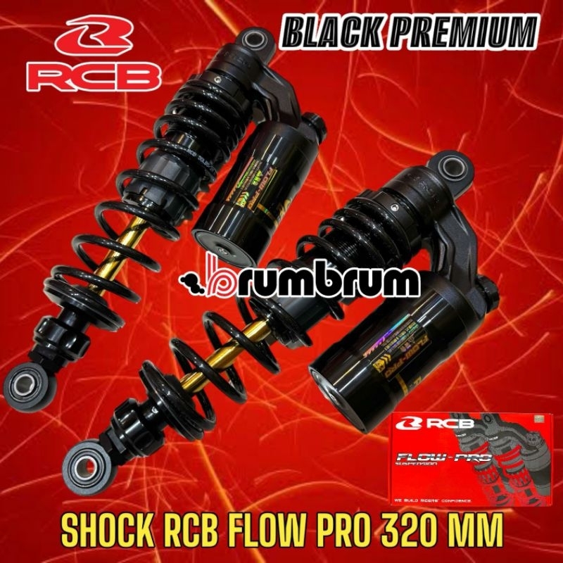 SHOCK RCB FLOW PRO 320 MM RX KING , BLADE BLACK PREMIUM EDITION