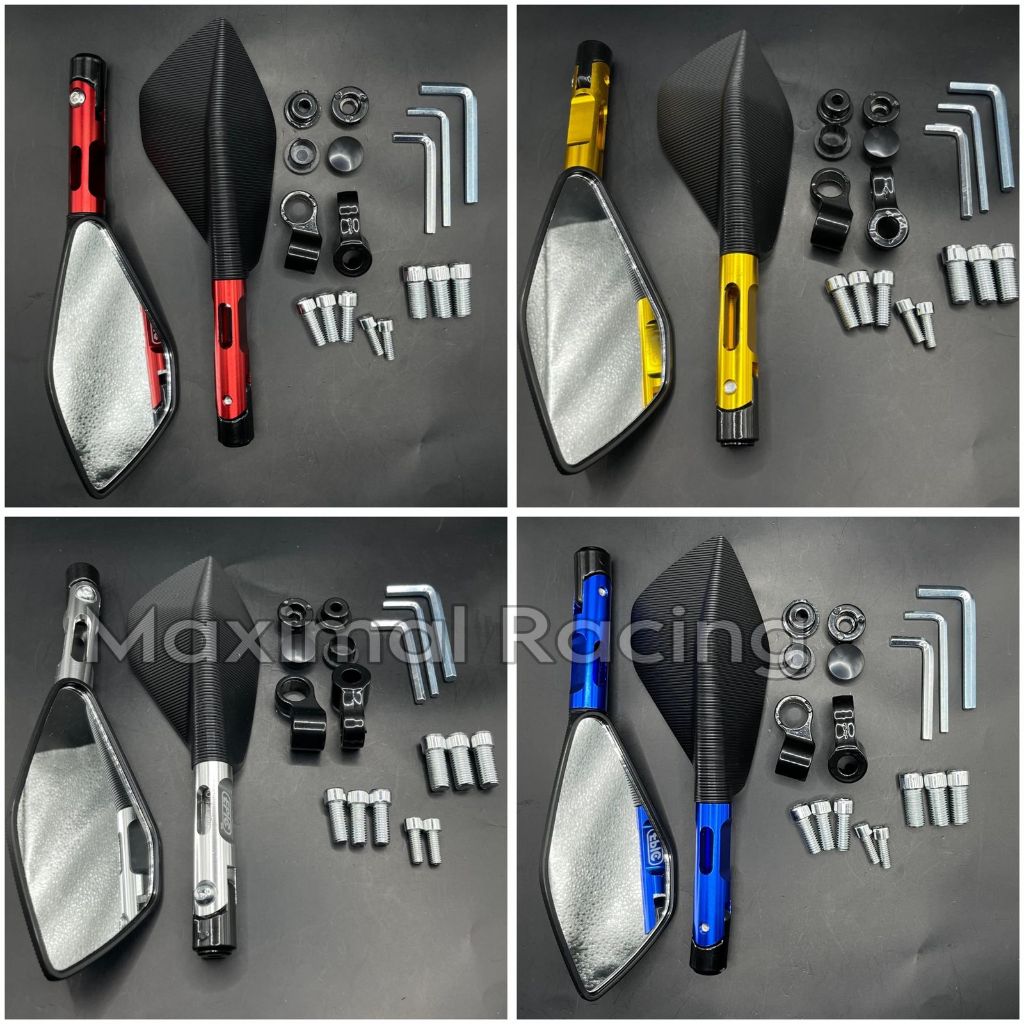 Spion Motor Tomok Jumbo V5 Dan V2 Universal Semua Motor Matic/Bebek/Sport Nmax Mio Vario Vixion Ninj