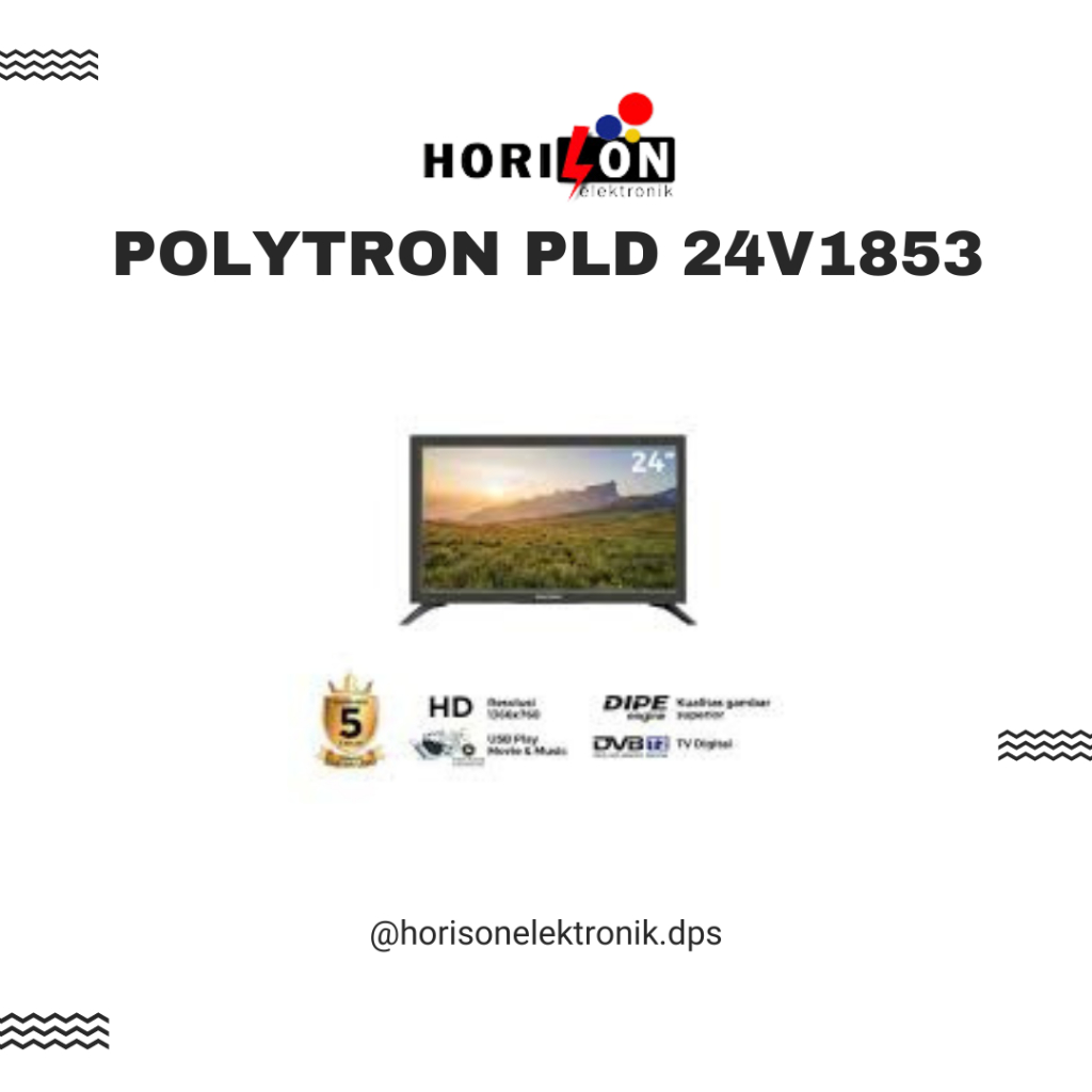 LED TV POLYTRON 24 INCH PLD 24V1853