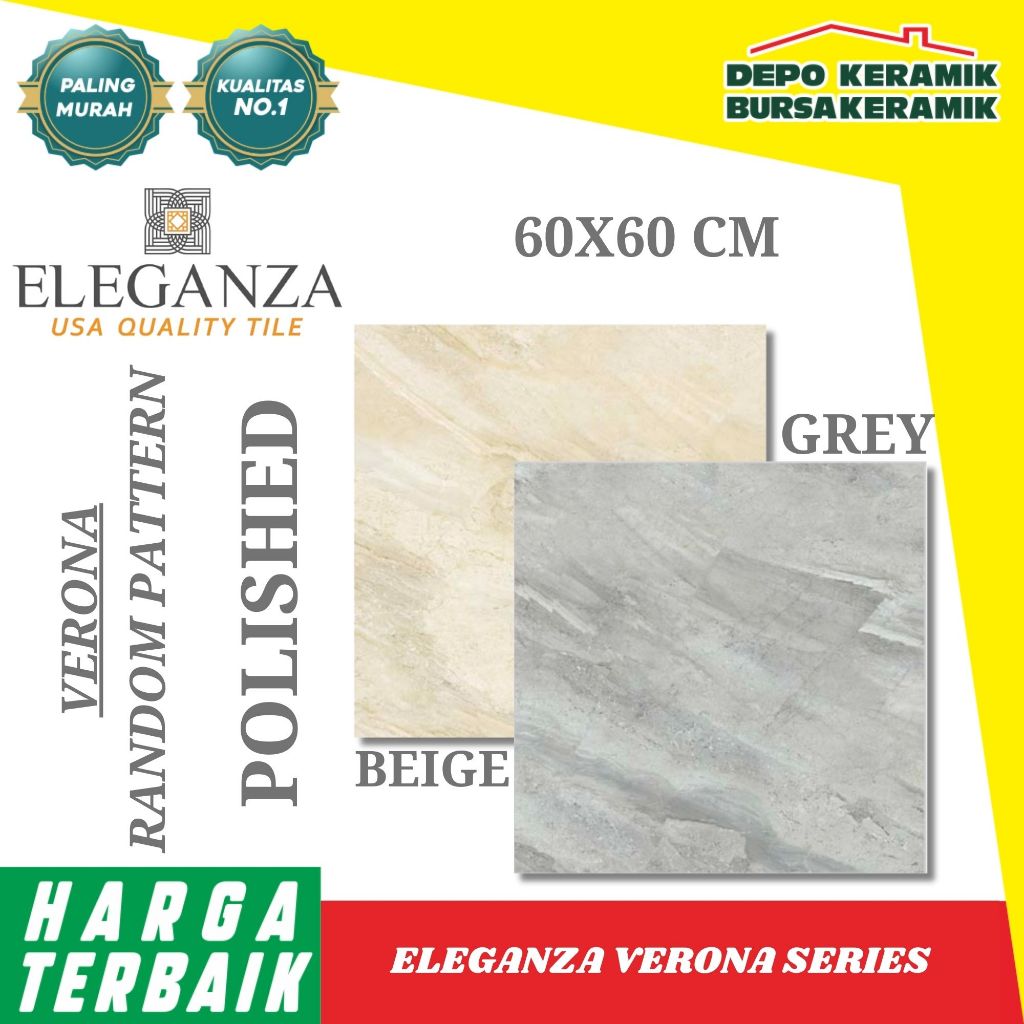 GRANIT MEWAH ELEGANZA 60X60 VERONA SERIES