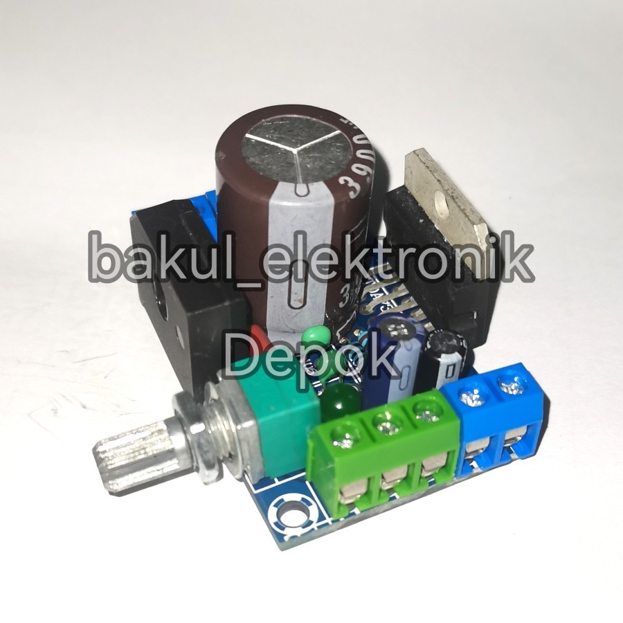 kit amplifier 12v stereo tda7379 38w x2