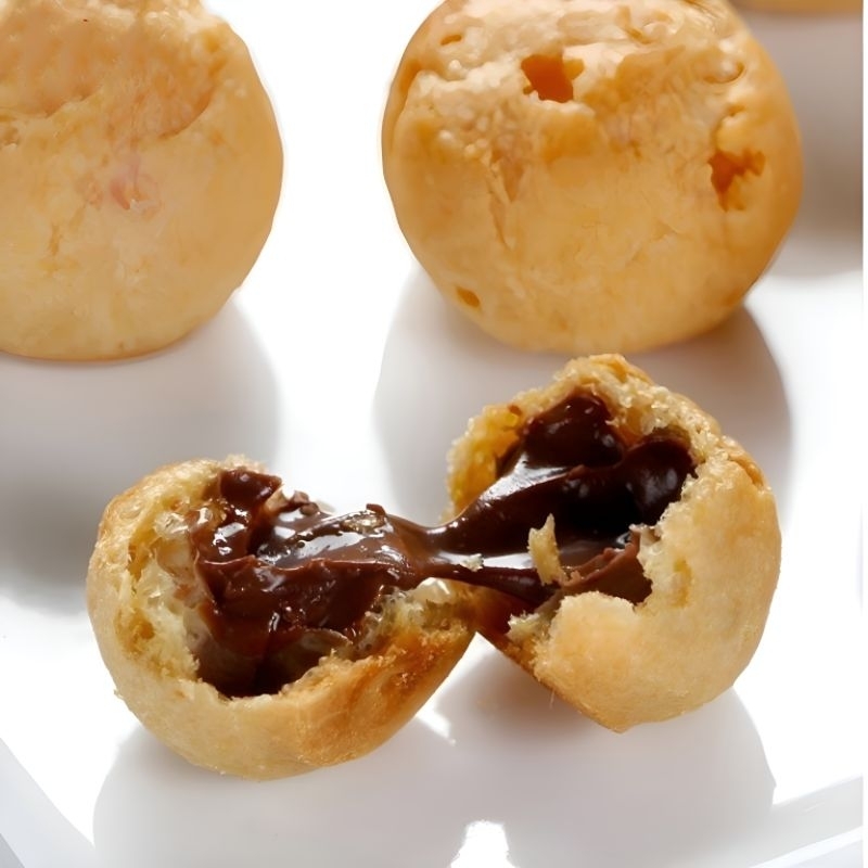 

wiw soes coklat 500 gram camilan isi cokelat bisa cod halal