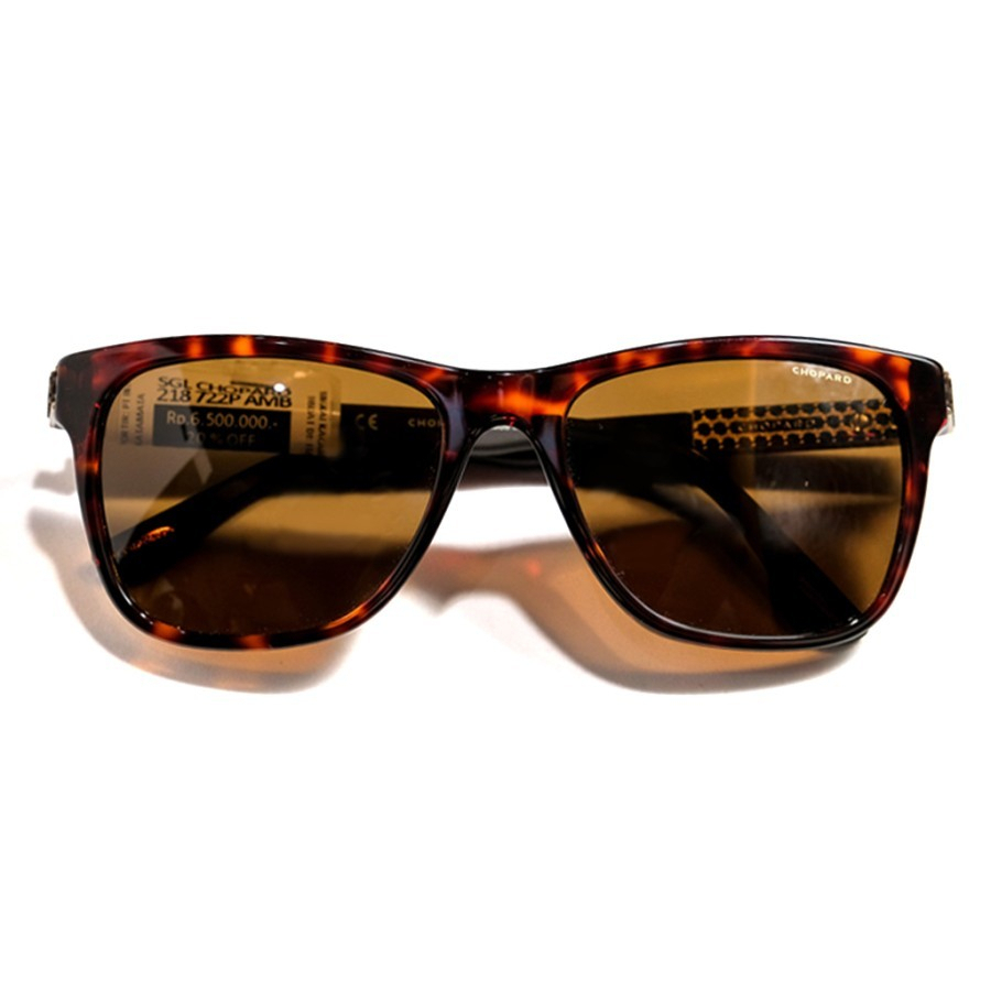 KACAMATA Original Sunglass Chopard 218 722B Amber