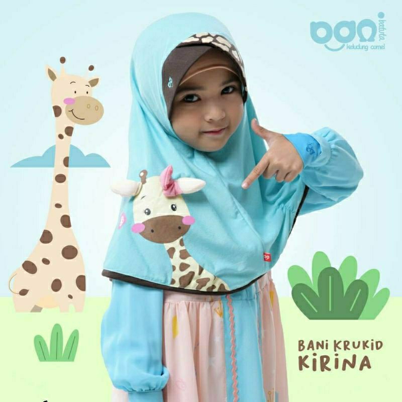 Kerudung Anak Rabbani Krukid Kirina