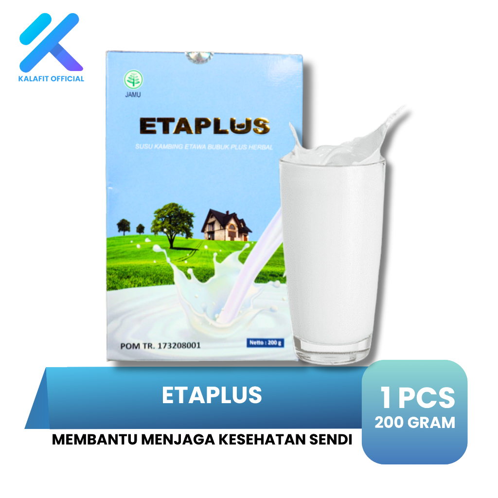 

ETAPLUS Susu Kambing Etawa Asli Original Susu Kesehatan Tulang dan Sendi 200 gram