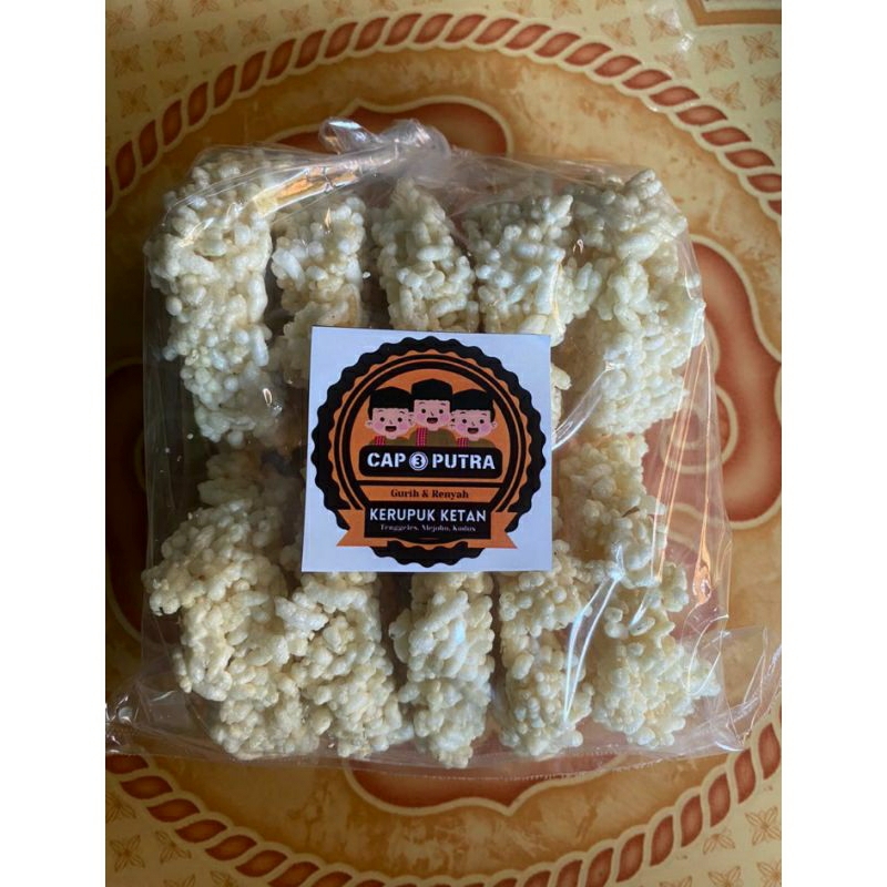

Kerupuk Ketan (Rengginang) CAP 3 PUTRA