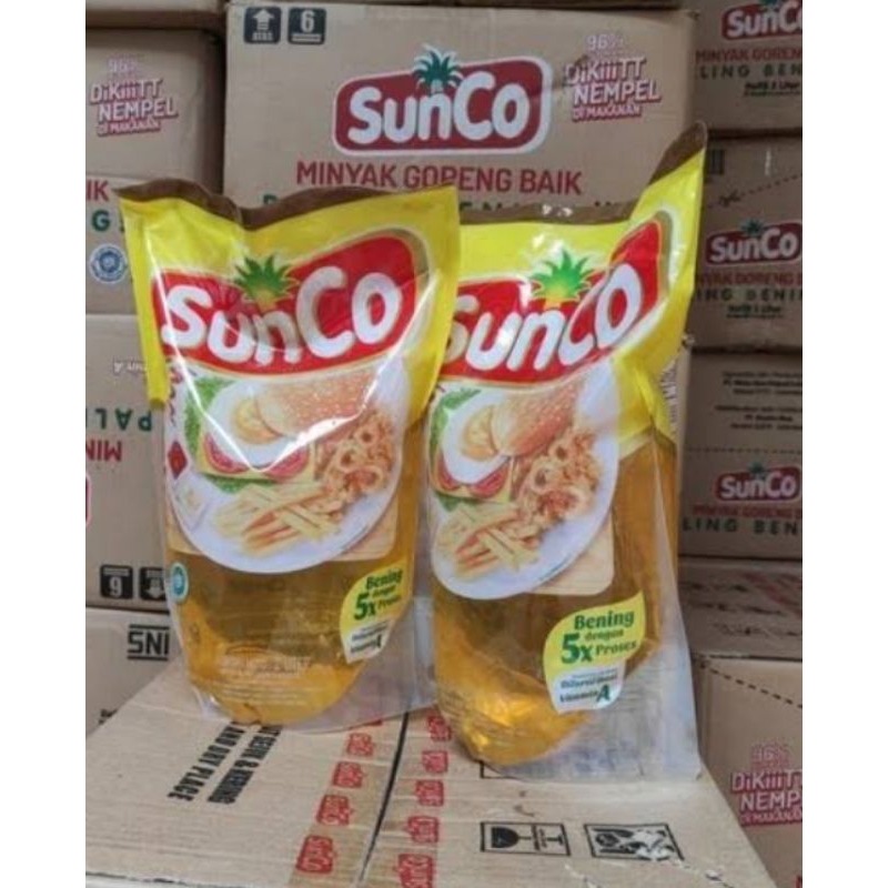 

minyak Sunco 2L kartonan