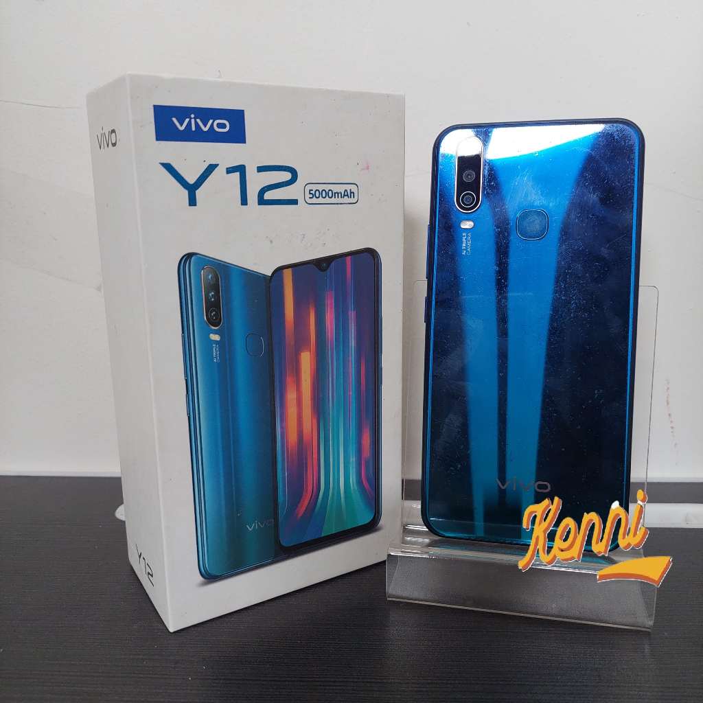 Vivo Y12 3/64gb SECOND FULLSET ORIGINAL RESMI