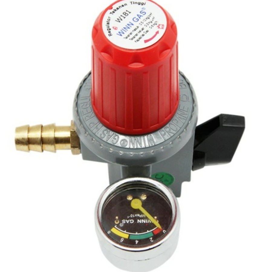Win Gas Regulator Gas Tekanan Tinggi Dengan Meteran Winn gas W 181 M W-181 M W 181 M