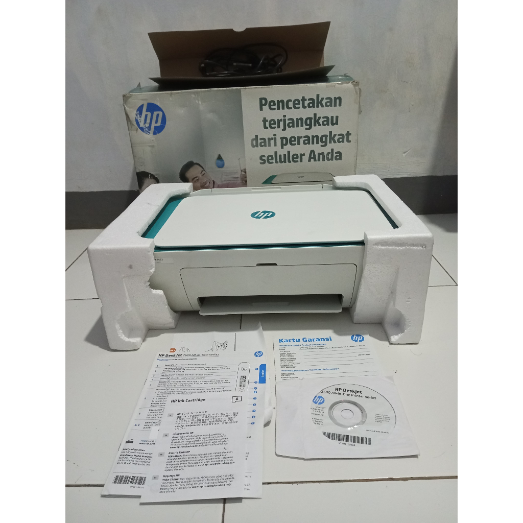 Printer HP 2623 Print, Scan, Copy, Wifi Second Like New (Tanpa Catride)