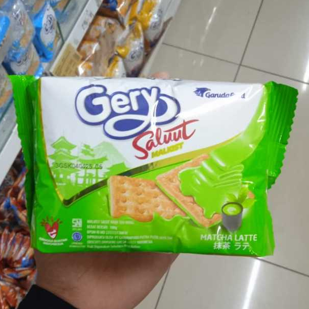 

GERY MALKIST 110 Gram MACHA LATTE