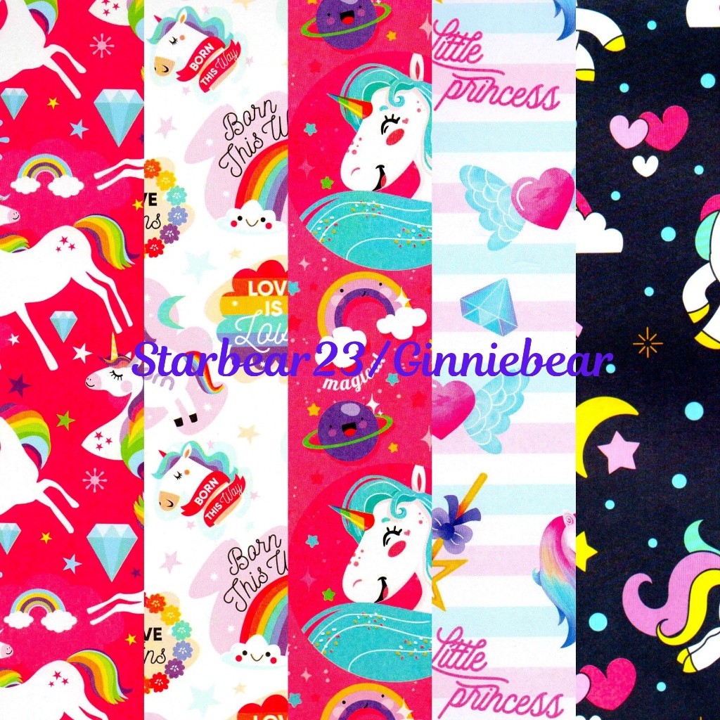 

Kertas kado doff motif little unicorn sansanwawa